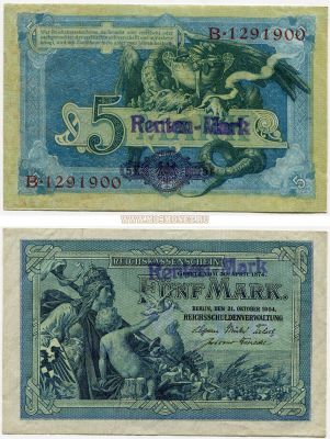  5  1904    "Renten Mark". 