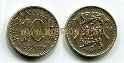 Монета 10 центов 1931 года Эстония