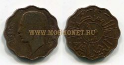 Монета 10 фильсов 1938 года Ирак