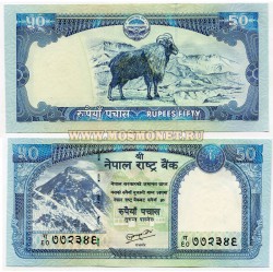 Банкнота 50 рупий 1983-2002 года Непал