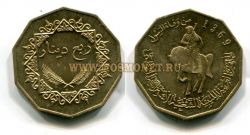 Монета 1/4 динара 2001 года.Ливия