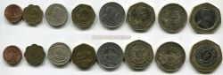 Набор из 8-ми монет 1972-2016 года. Филиппины