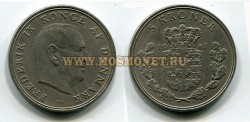 Монета 5 крон 1961 год Дания