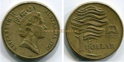 Монета 1 доллар 1993 года. Австралия