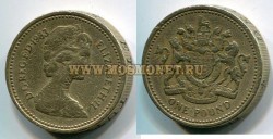 Монета 1 фунт  Англия.