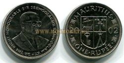 Монета 1 рупия 2002 года Мавритания