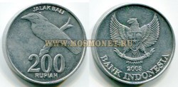 Монета 200 рупий 2003 год Индонезия.