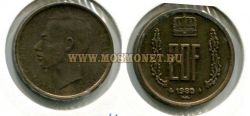 Монета 20 франков 1980 года. Люксембург