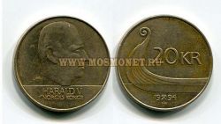 Монета 20 крон 1994 года Норвегия
