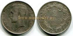 Монета 2 франка 1911 год Бельгия