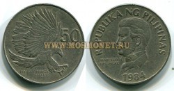 Монета 50 песо 1984 года Филиппины