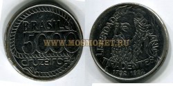 Монета 5000 центаво 1992 год Бразилия