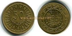 Монета 100 милим 2009 год Тунис