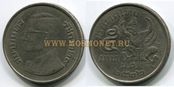 Монета 5 бат 1977 год Тайланд.