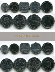 Набор из 9-ти монет XX в. Бангладеш