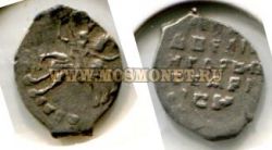 Монета серебряная копейка. Иван IV Грозный.