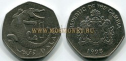 Монета 1 даласи 1998 Гамбия