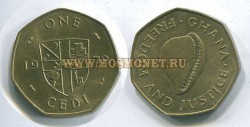Монета 1 седи 1979 года Гана
