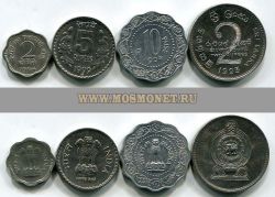 Набор из 4-х монет 1964-1999 гг. Индия