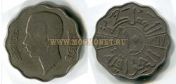 Монета 10 фильсов 1937 года Ирак