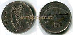 Монета 10 пенсов 1978 года Ирландия