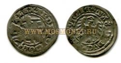 Монета серебряная полугрош 16 века.Великое Княжество Литовское