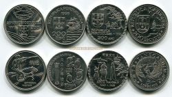 Набор из 4-х монет 200 эскудо 1993 года Португалия