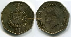 Монета 1 доллар 2006 года. Самоа