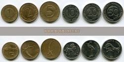 Набор из 6-ти монет 1994-2004 гг. Словения