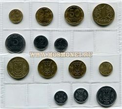 Набор из 7-и монет 2002-2010 гг. Украина