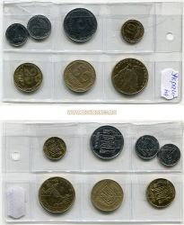 Набор из 7-и монет 2001-2011 года. Украина