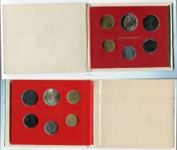 Официальный коллекционный набор из 6-ти монет 1980 года. Ватикан.