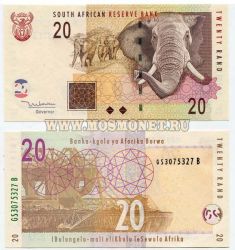 Банкнота 20 рандов 2005 года ЮАР